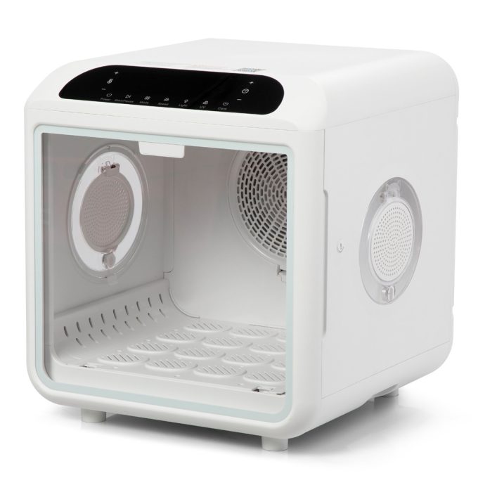 Smart Electric Pet Dryer Box, Ultra Quiet Hair Dryer for Cat Puppy, Remote Control